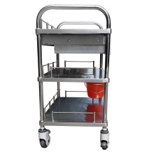 Stainless Steel Hospital Dressing Trolley